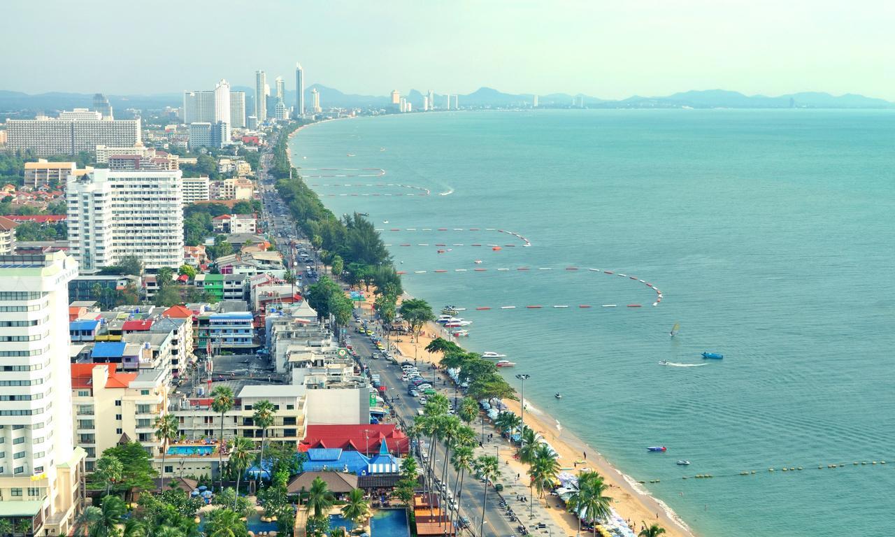 Jomtien Plaza Suite Apartments Eksteriør bilde